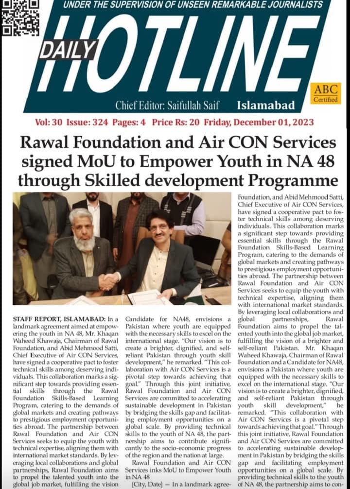 Rawal Foundation Hero